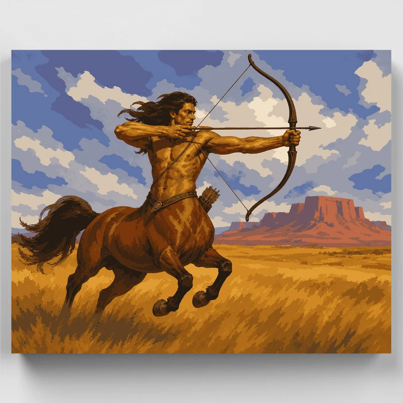 Centaur Archer - Paint by Numbers Kit