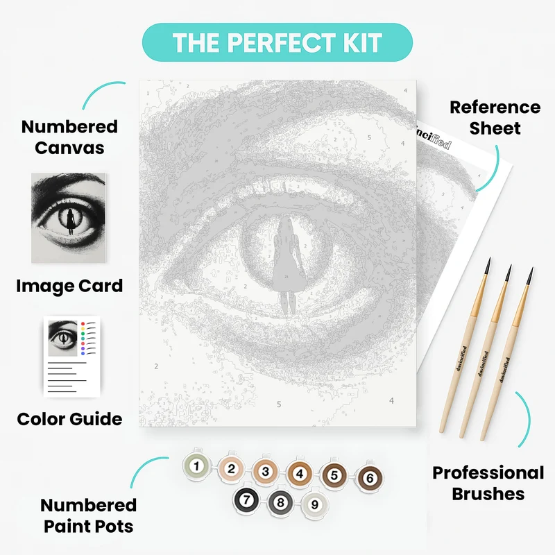 Eye of the Beholder - Paint by Numbers Kit