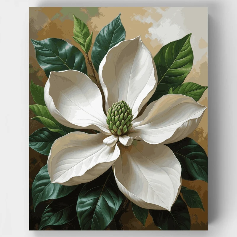 Magnolia Blossom - Paint by Numbers Kit