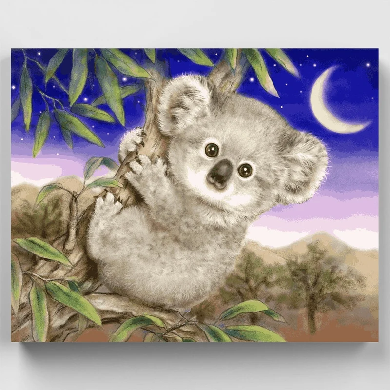 Baby Koala - Paint by Numbers Kit
