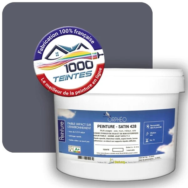 Peinture Anticorrosion Natura Orphéo® Les Violets (Mille Teintes E15-40) Intérieur/Extérieur SATIN