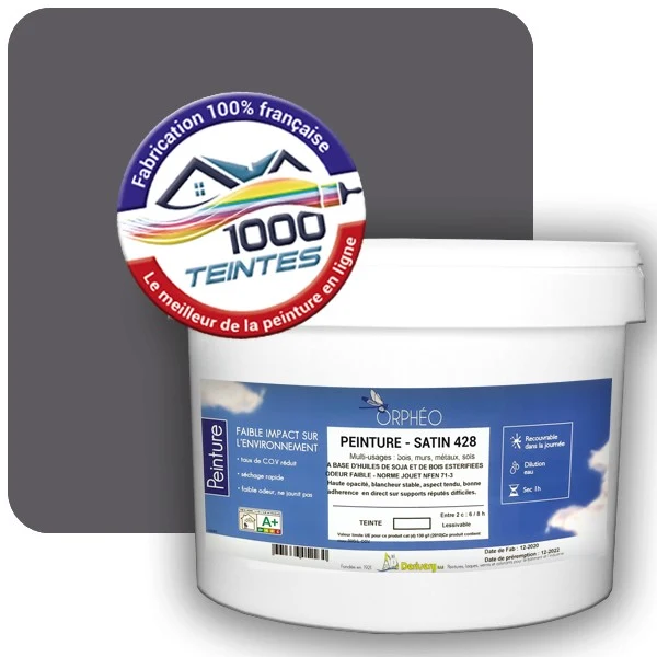 Peinture Anticorrosion Natura Orphéo® Les Violets (Mille Teintes E15-20) Intérieur/Extérieur SATIN