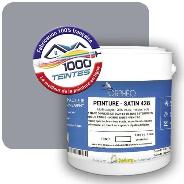 Peinture Anticorrosion Natura Orphéo® Les Violets (Mille Teintes E15-18) Intérieur/Extérieur SATIN