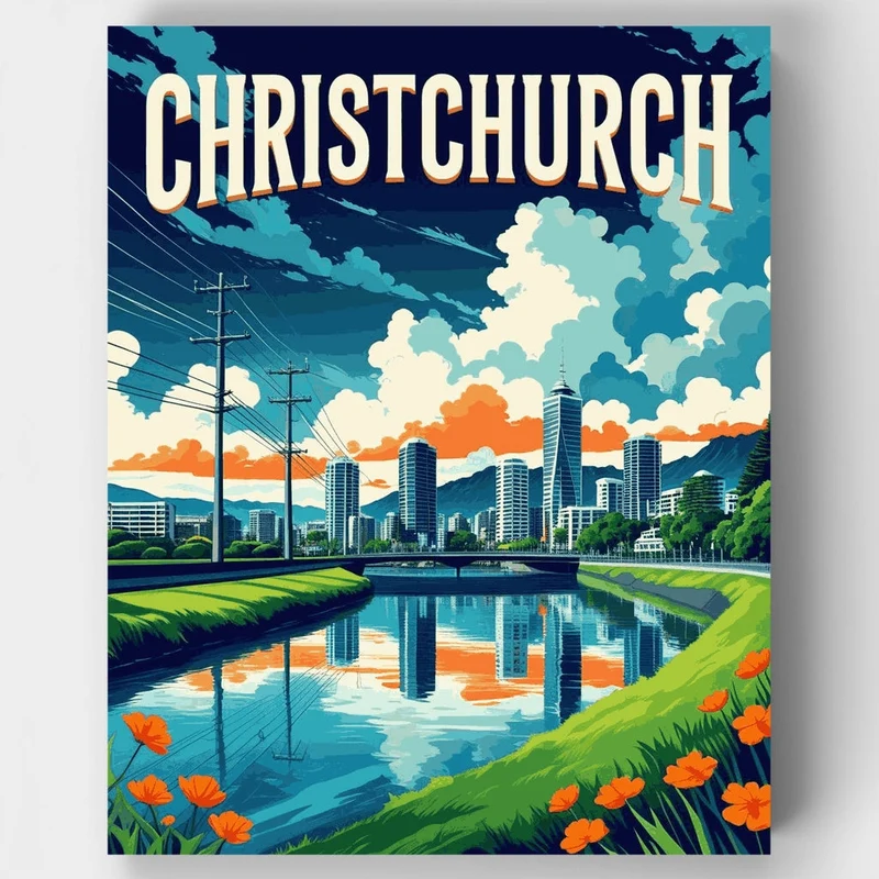 Christchurch - Paint by Numbers Kit