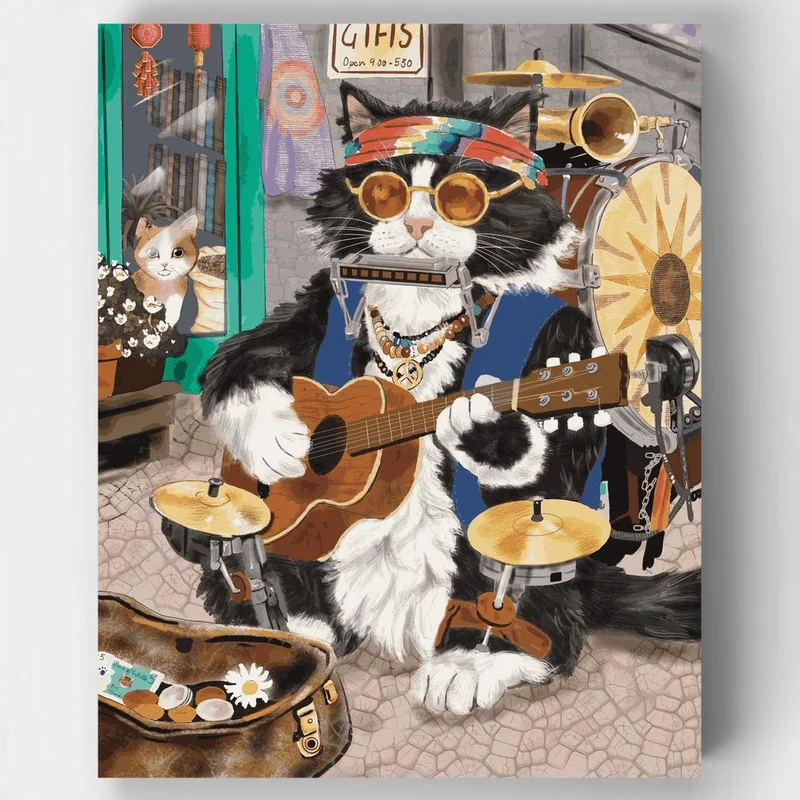 "The One Tom Band" Paint by Numbers Kit