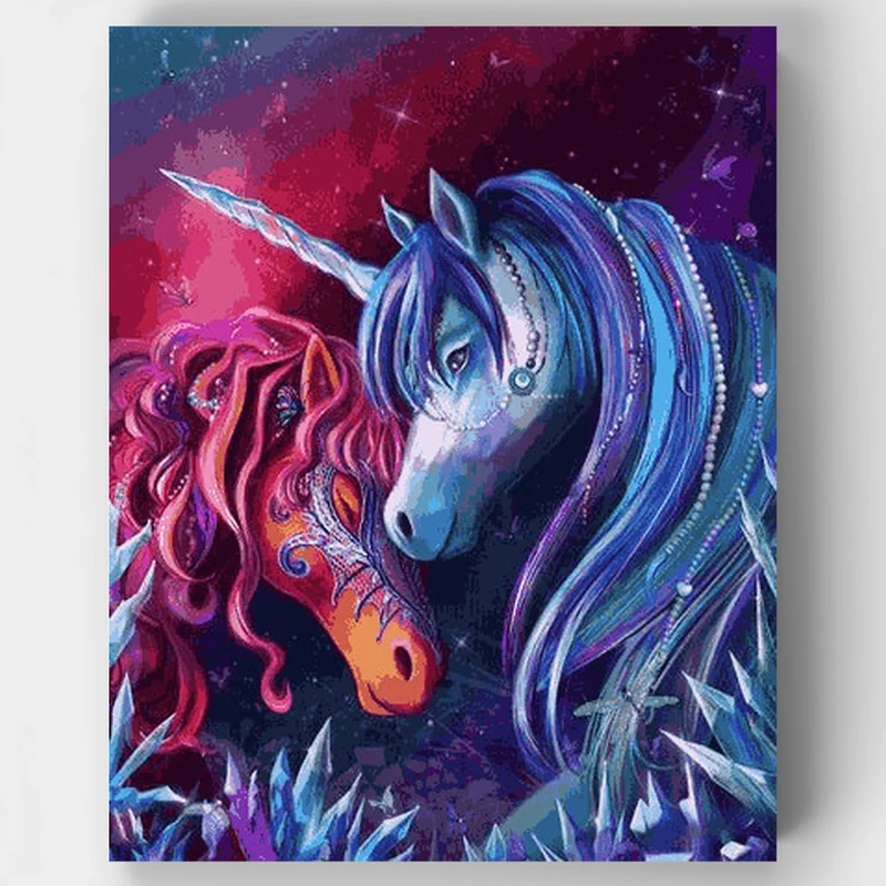 Crystal Garden - Paint by Numbers Kit