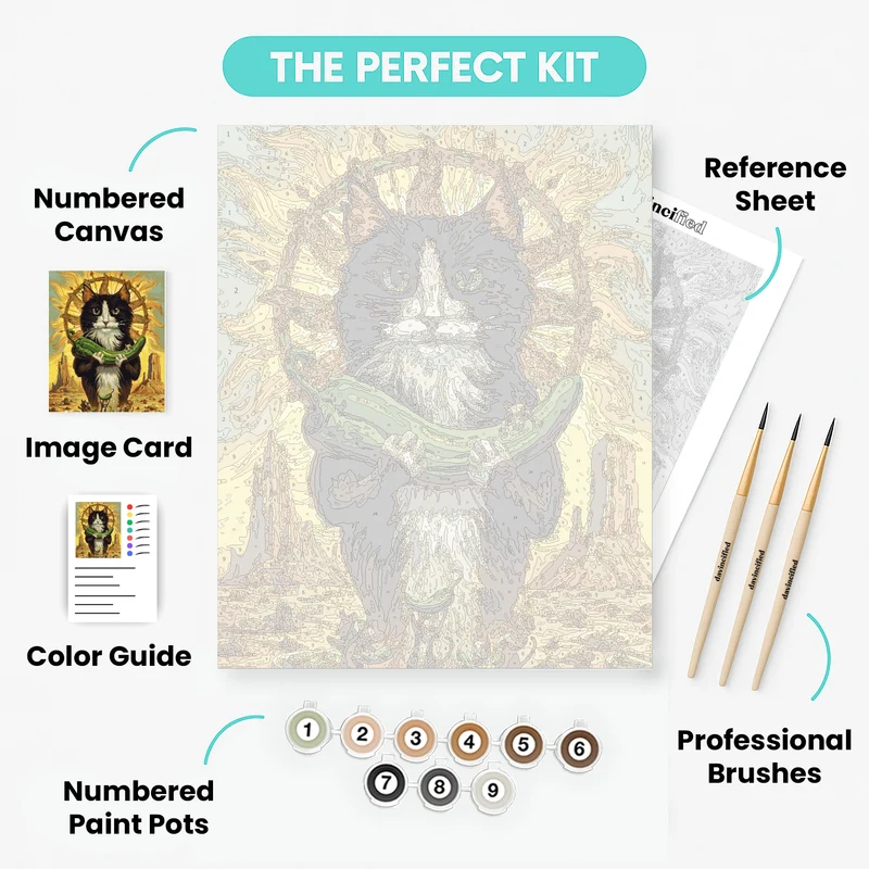 Saint of Green Chile - Paint by Numbers Kit