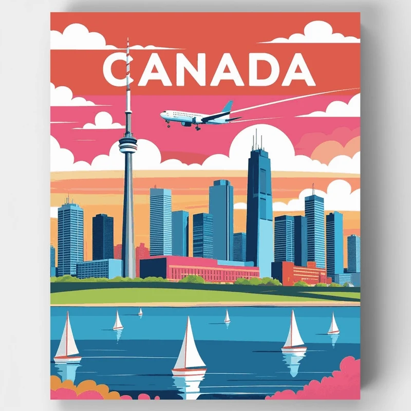 Canada - Paint by Numbers Kit