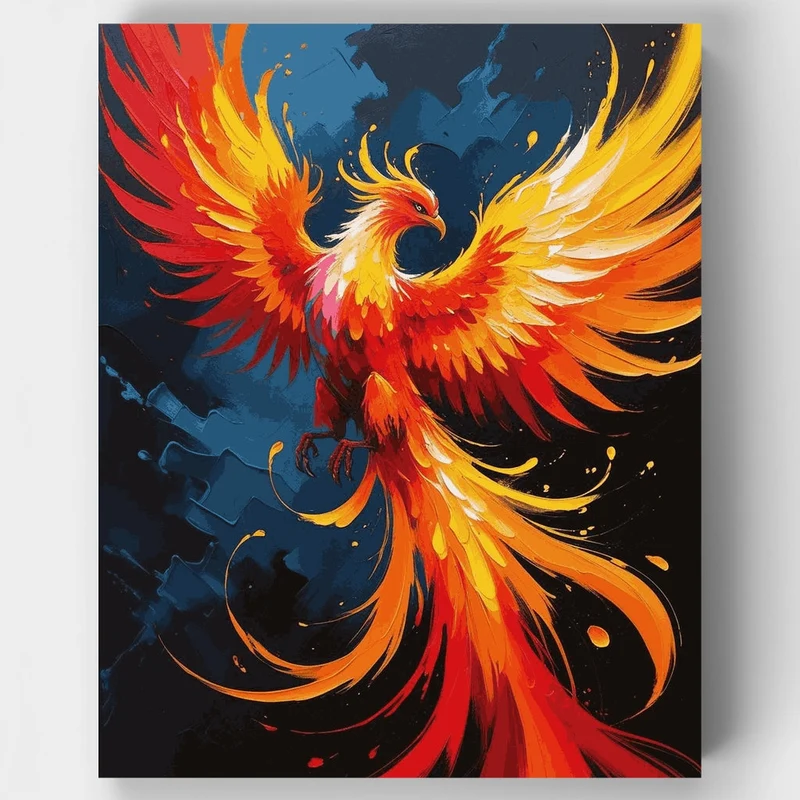 Phoenix - Paint by Numbers Kit