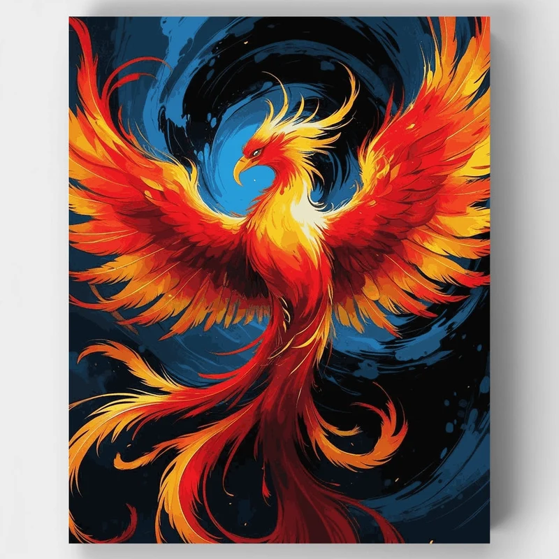 Rising Phoenix - Paint by Numbers Kit