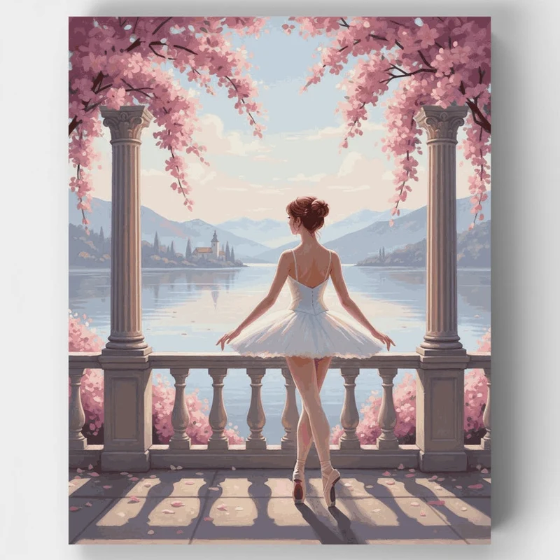 Ballerina by the Lake - Paint by Numbers Kit