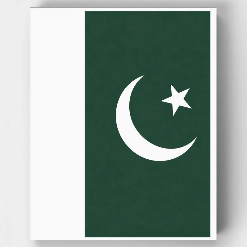 Pakistan Flag - Paint by Numbers Kit