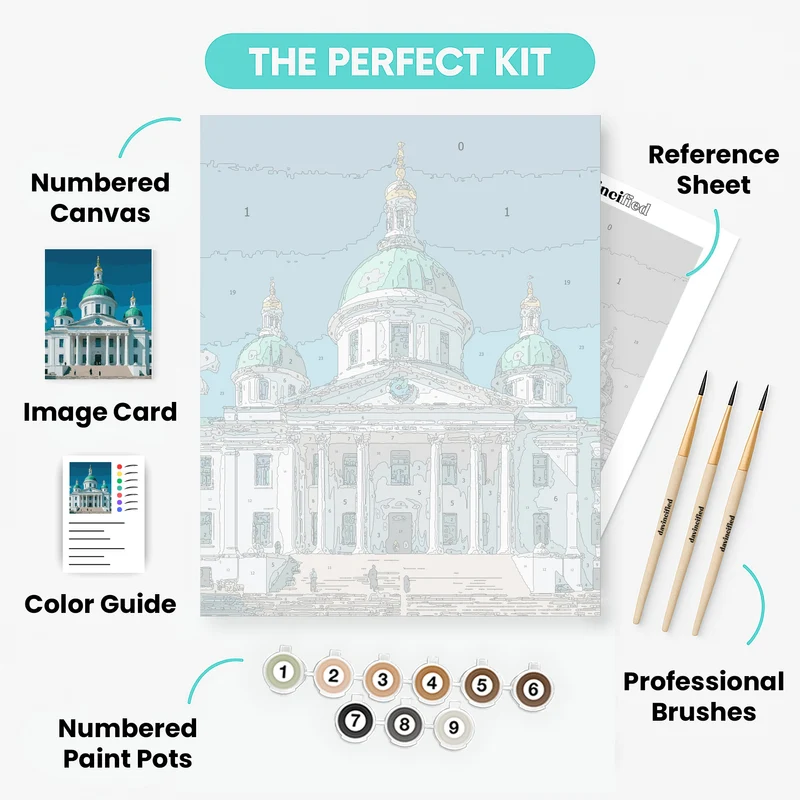 Trinity Cathedral - Paint by Numbers Kit