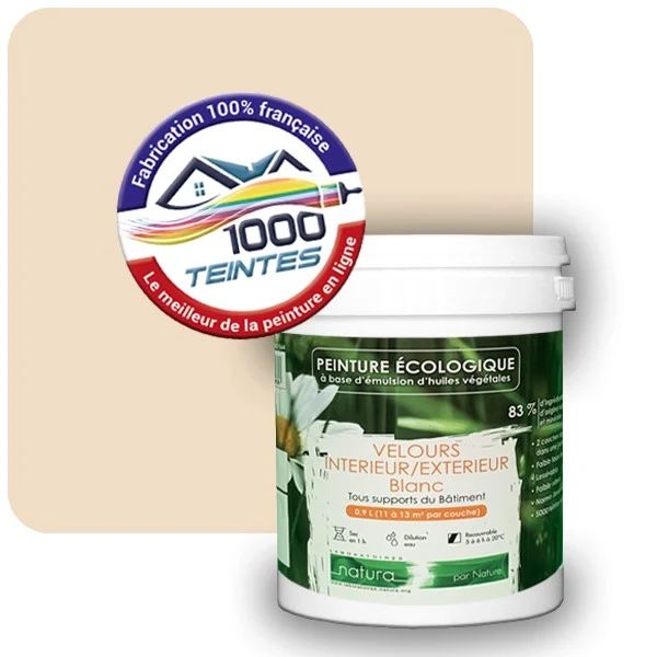 Peinture Natura Tassili® Les Bruns (Mille Teintes E5-6) Intérieur/Extérieur VELOURS