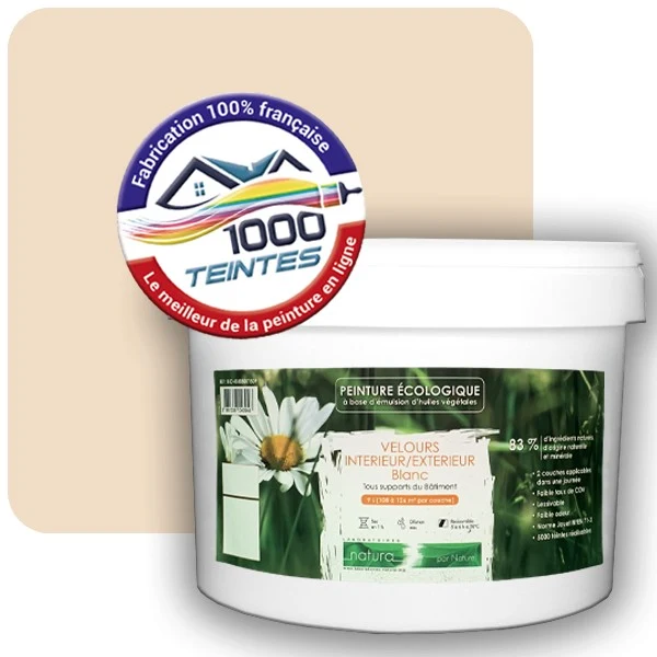 Peinture Natura Tassili® Les Bruns (Mille Teintes E5-6) Intérieur/Extérieur VELOURS