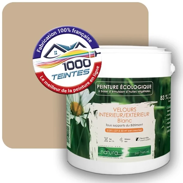 Peinture Natura Tassili® Les Bruns (Mille Teintes E5-57) Intérieur/Extérieur VELOURS