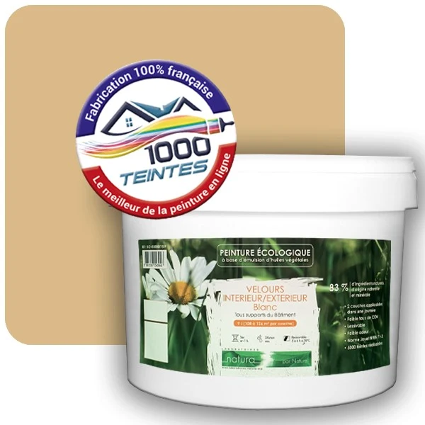 Peinture Natura Tassili® Les Bruns (Mille Teintes E5-52) Intérieur/Extérieur VELOURS
