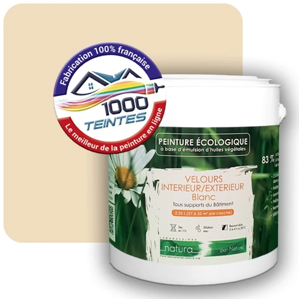 Peinture Natura Tassili® Les Bruns (Mille Teintes E5-47) Intérieur/Extérieur VELOURS