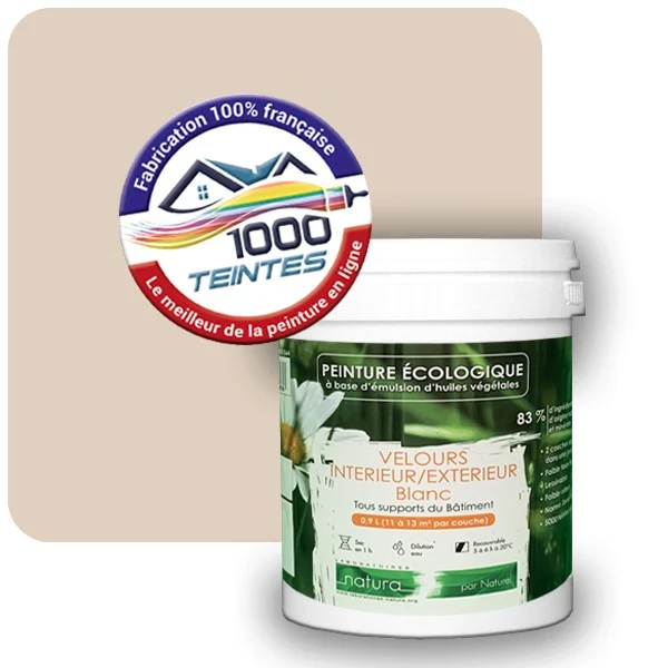 Peinture Natura Tassili® Les Bruns (Mille Teintes E5-37) Intérieur/Extérieur VELOURS