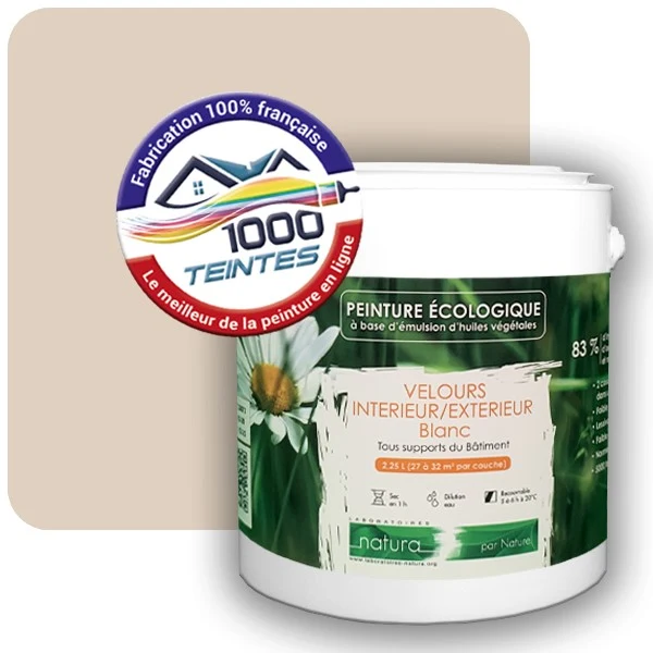 Peinture Natura Tassili® Les Bruns (Mille Teintes E5-37) Intérieur/Extérieur VELOURS