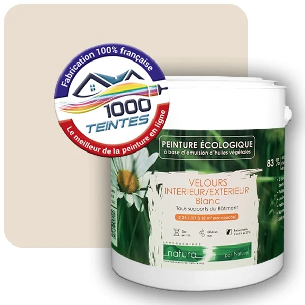 Peinture Natura Tassili® Les Bruns (Mille Teintes E5-36) Intérieur/Extérieur VELOURS