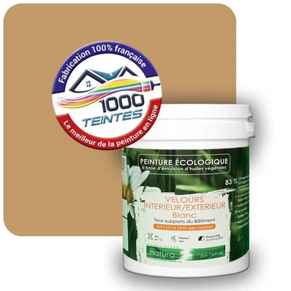 Peinture Natura Tassili® Les Bruns (Mille Teintes E5-33) Intérieur/Extérieur VELOURS