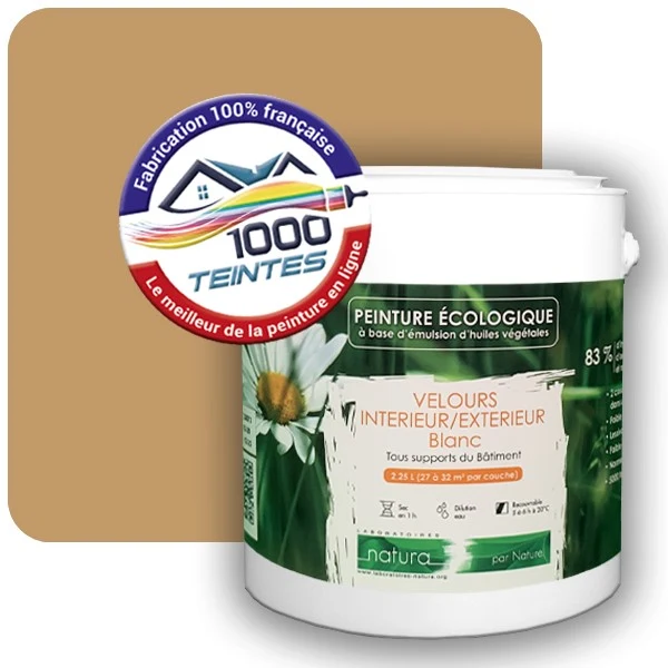 Peinture Natura Tassili® Les Bruns (Mille Teintes E5-33) Intérieur/Extérieur VELOURS