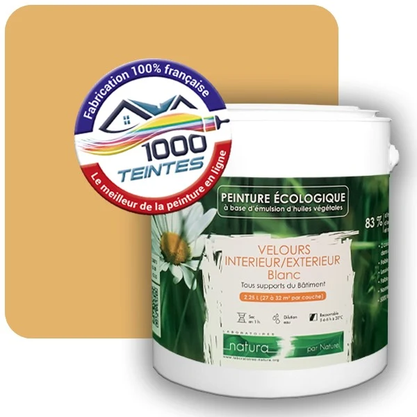 Peinture Natura Tassili® Les Bruns (Mille Teintes E5-28) Intérieur/Extérieur VELOURS