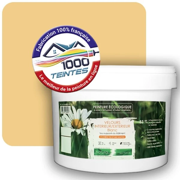 Peinture Natura Tassili® Les Bruns (Mille Teintes E5-22) Intérieur/Extérieur VELOURS