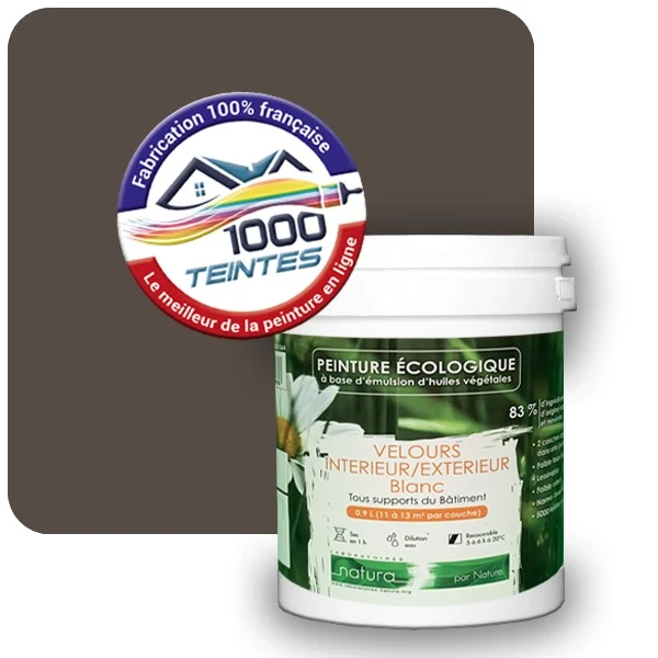 Peinture Natura Tassili® Les Bruns (Mille Teintes E5-20) Intérieur/Extérieur VELOURS