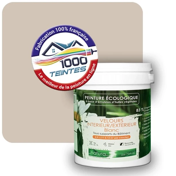 Peinture Natura Tassili® Les Bruns (Mille Teintes E5-17) Intérieur/Extérieur VELOURS
