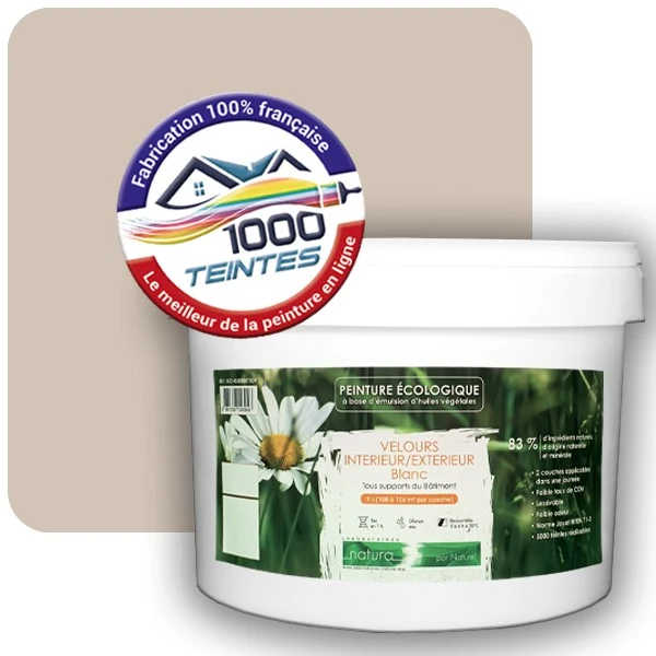 Peinture Natura Tassili® Les Bruns (Mille Teintes E5-17) Intérieur/Extérieur VELOURS