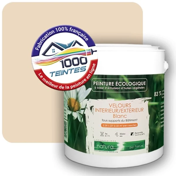 Peinture Natura Tassili® Les Bruns (Mille Teintes E5-11) Intérieur/Extérieur VELOURS