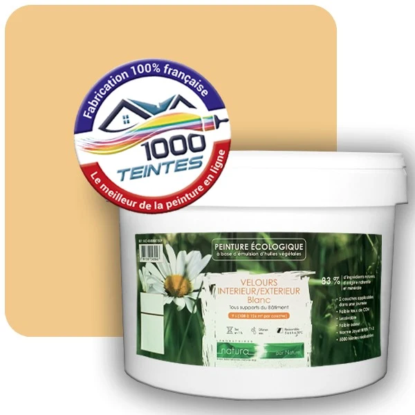 Peinture Natura Tassili® Les Oranges (Mille Teintes E4-42) Intérieur/Extérieur VELOURS