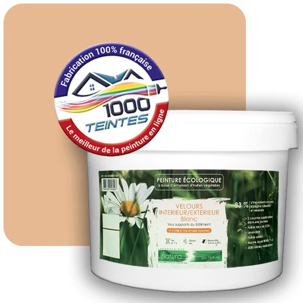 Peinture Natura Tassili® Les Oranges (Mille Teintes E4-32) Intérieur/Extérieur VELOURS