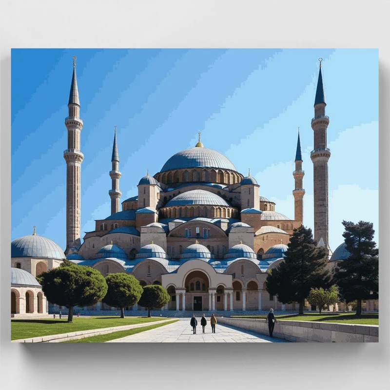 Hagia Sophia Istanbul - Paint by Numbers Kit