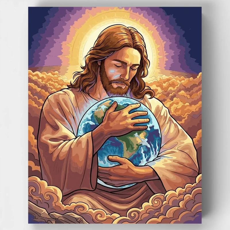 "The Guardian of the World" Paint by Numbers Kit