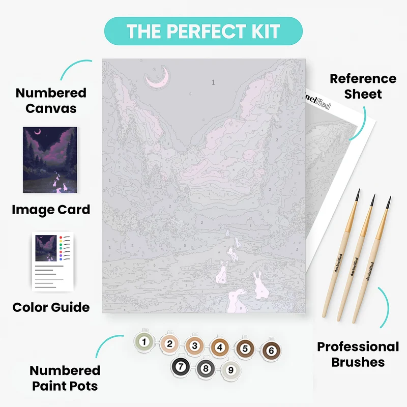 Night Walker - Paint by Numbers Kit