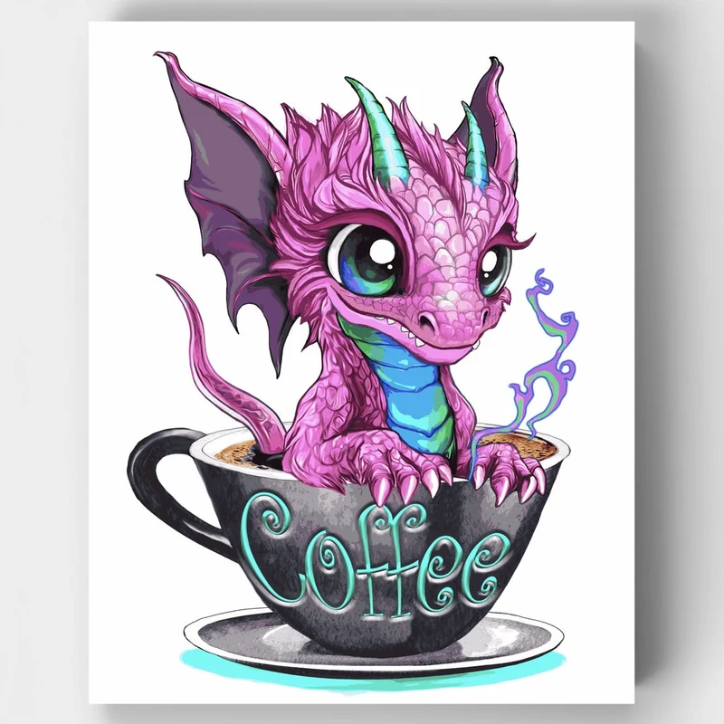 Coffee with Andi - Paint by Numbers Kit
