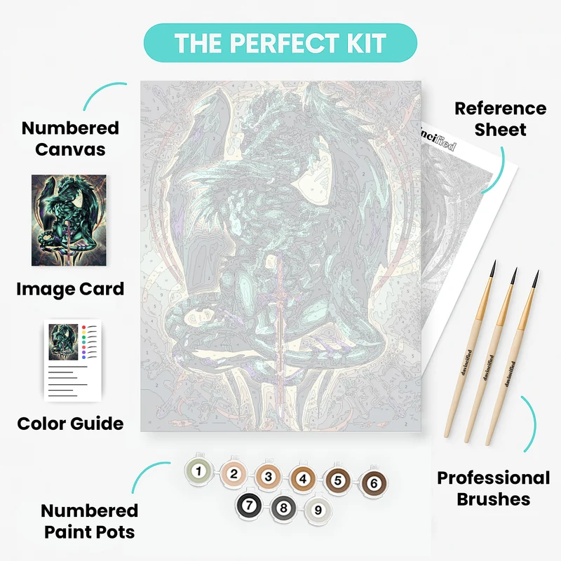 Dragonblade Terrablade - Paint by Numbers Kit