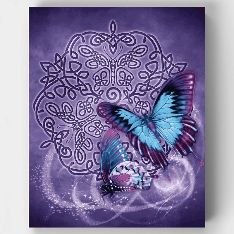 Celtic Butterfly - Paint by Numbers Kit