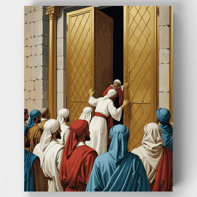 Temple Gates - Paint by Numbers Kit