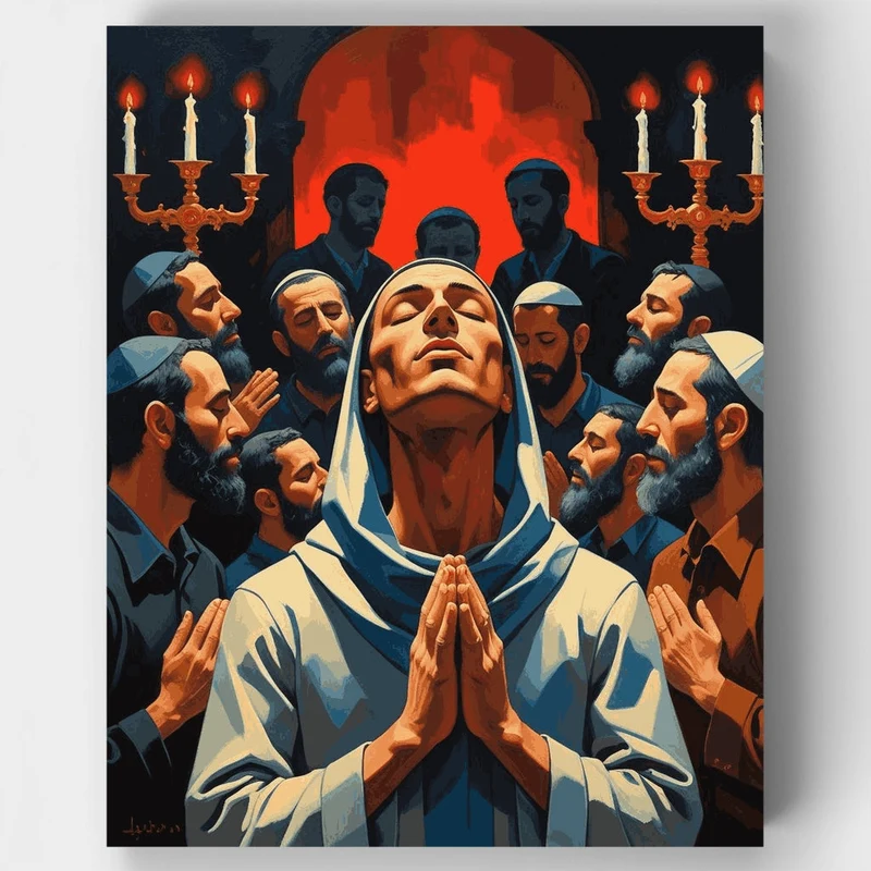 Prayer Ceremony - Paint by Numbers Kit