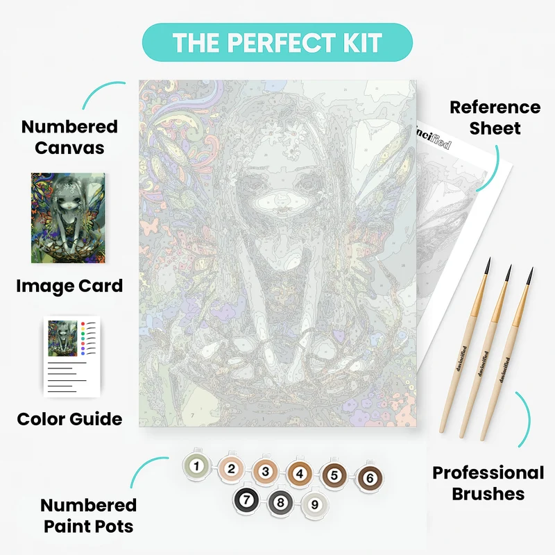 Paisley - Paint by Numbers Kit