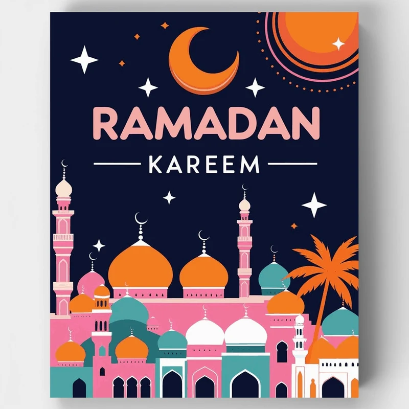 Ramadan Kareem - Paint by Numbers Kit