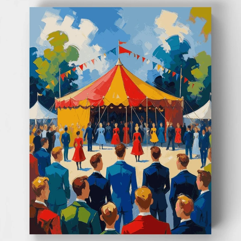 Carnival Celebration - Paint by Numbers Kit