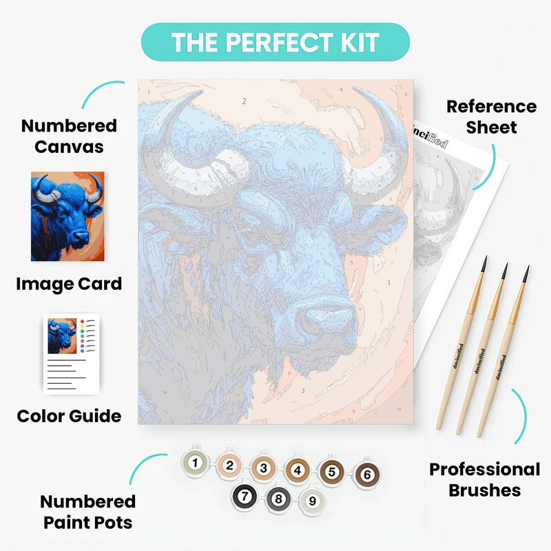 Blue Buffalo - Paint by Numbers Kit