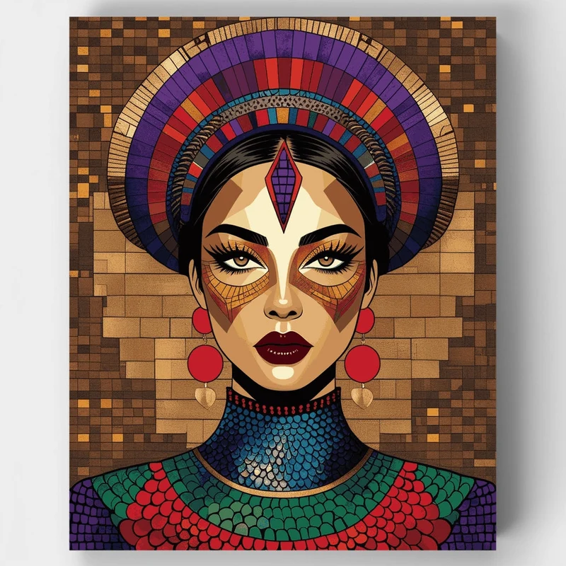Cultural Portrait - Paint by Numbers Kit