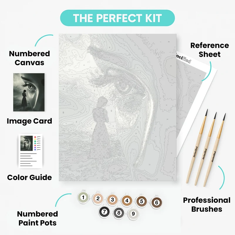 Watchful Eye - Paint by Numbers Kit