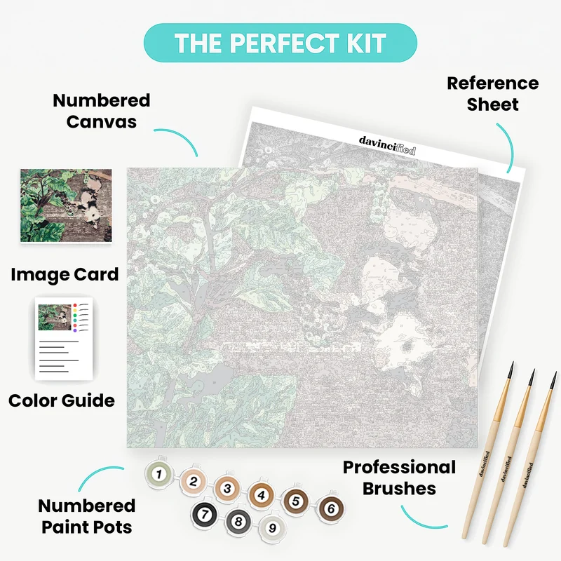Petunia Possum - Paint by Numbers Kit